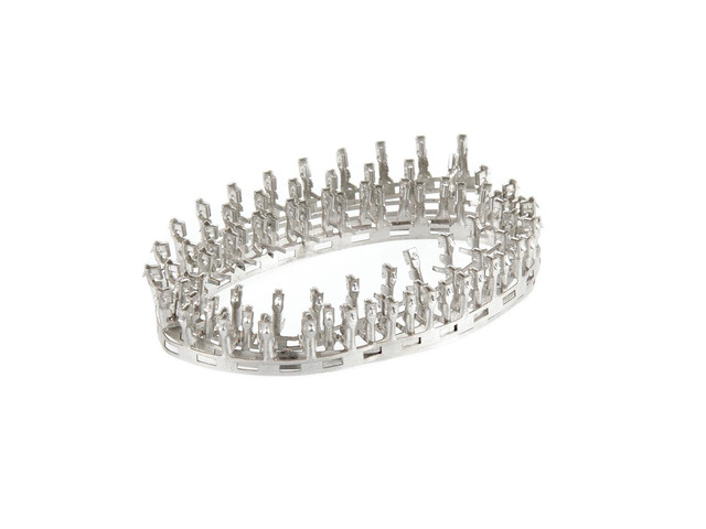 90pcs Silver Tone Metal PH2.0 Female Pin Terminal Connector for Jumper Wire