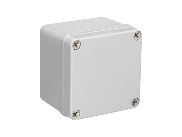 100*100*75mm Electronic ABS Plastic DIY Junction Box Enclosure Case Grey