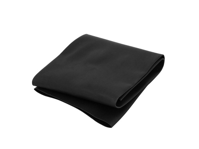Polyolefin Heat Shrinkable Flame Retardant Tube 0.5M Length 100mm Inner Dia Black