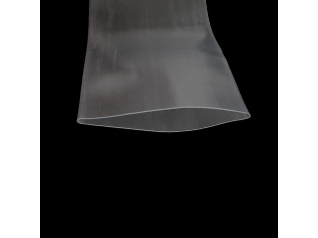 3.3Ft Length 40mm Inner Dia Insulated Heat Shrink Tube Sleeve Wire Wrap Clear