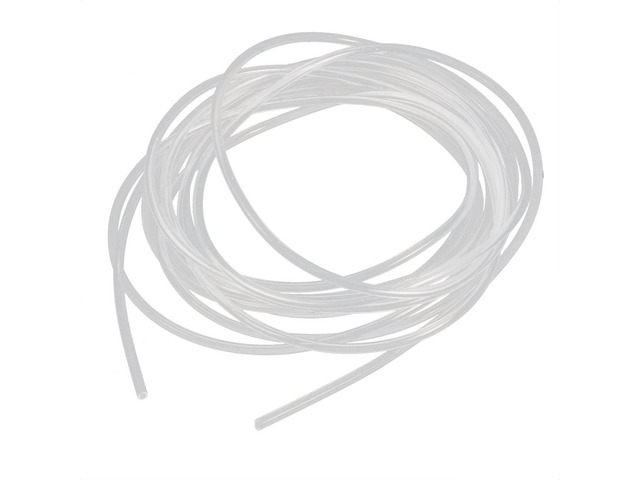 1mm x 2mm High Temperature Resistant Flexible Silicone Tube Pipe 3 Meters Length