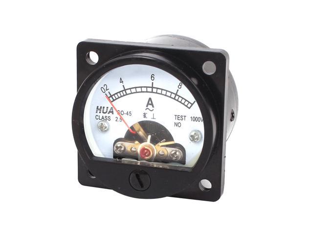Photos - Other Power Tools Unique Bargains AC 0-10A Round Analog Ammeter Panel Current Meter Black a1 