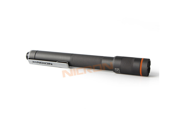 NICRON Flashlight 1W 2xAAA Color Match Penligh 120LM 61M Beam Distance Waterproof IP65 Mini Home Torch Lamp B22 For Maintenance
