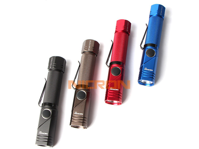 NICRON Rechargeable Led Flashlight Handfree Dual Fuel 90 Degree Twist Rotary Clip 600LM Waterproof Magnet Mini Lighting LED Torch Outdoor B74