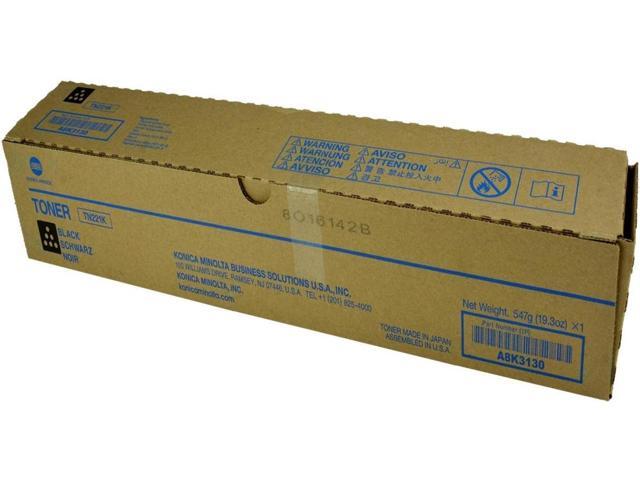 Konica Minolta A8K3130 Toner Ctg, Black, 24K Yield