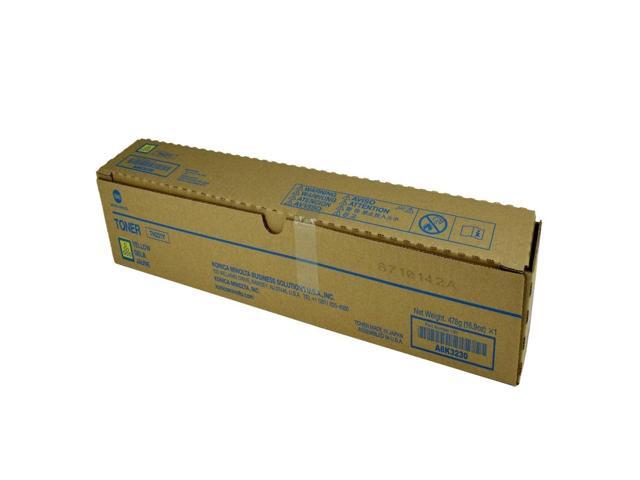 Konica Minolta A8K3230 Toner Ctg, Yellow, 21K Yield