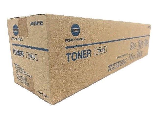 Konica-Minolta TN618 OEM Toner: Black A0TM132