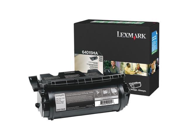 Lexmark International LEX64015HA Print Cartridge- High Yield- 21000 Page Yield- Black