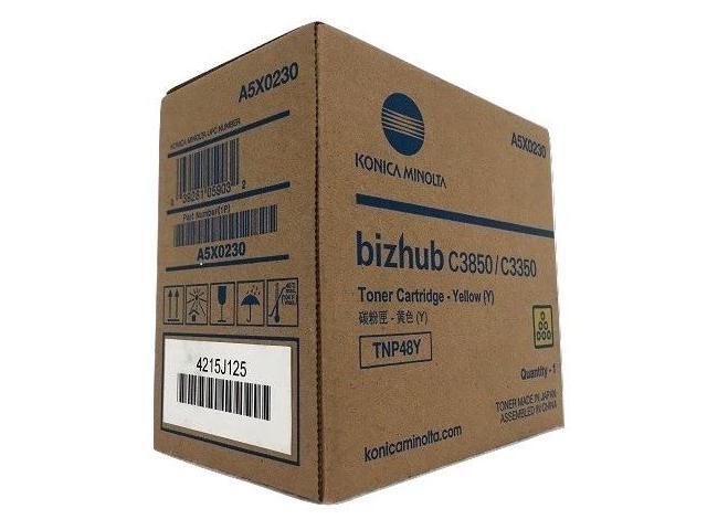 KONICA MINOLTA OEM Toner Cartridge, YELLOW, yield 10,000 A5X0230