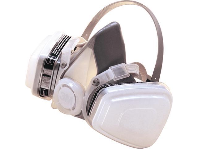3M 66068 Half Facepiece Disposable Respirator 51P71, Organic Vapor/P95, Small