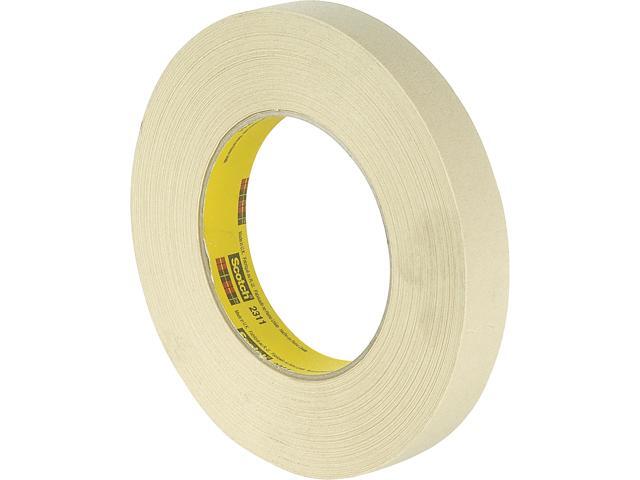 3M Paint Masking Tape 231/231A Tan, 36 mm x 55 m 7.6 mil, 24 per case Bulk