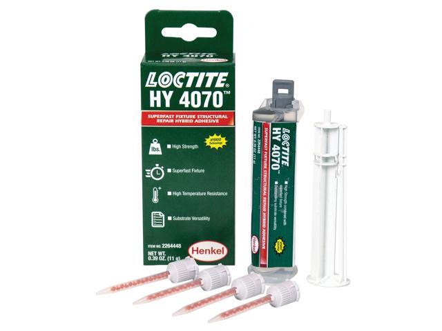 Hy 4070 Hybrid Gel Adhesives, 10 Ml Cartridge, Clear, 10/Case