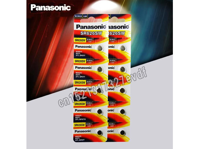 10pcs/lot SR626SW Button Cell Watch Coin Battery G4 377A 377 LR626 SR626SW SR66 LR66 Silver Oxide Batteries