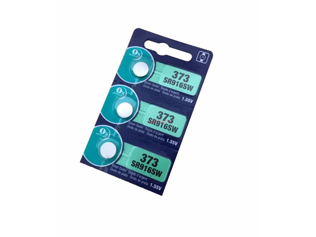2Pcs LONG LASTING 373 SR916SW 916 SR916 Watch Battery Button Coin Cell MADE IN J