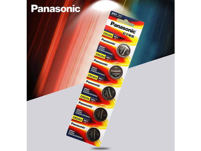 5pc/lot Battery Car remote key 3V Li battery CR2354 button battery instrument and meter batteries