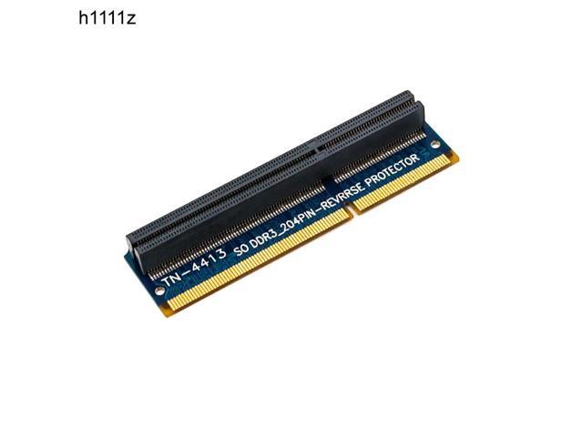 DDR3 SO DIMM Adapter Converter Card Raiser 204PIN DDR 3 Reverse Protector SO DIMM DDR3 Memory Ram Tester Post Card for Computer