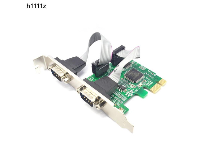 Add On Cards RS 232 Adapter PCI Express 1X Computer Expansion Cards RS232 PCI-E 