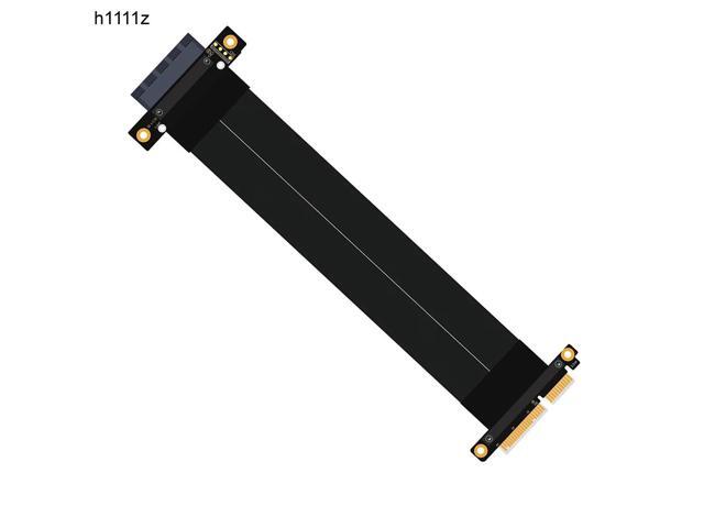 PCI Express Extension Cable Riser PCIE 4X Male to 4X Female Slot Riser Card Adapter PCIE Extender Flexible Cable 24cm for Mining