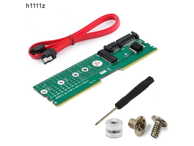 M.2 NGFF B-Key SATA-Bus SSD to SATA3 Adapter DDR Memory Slot Expansion Board Rai