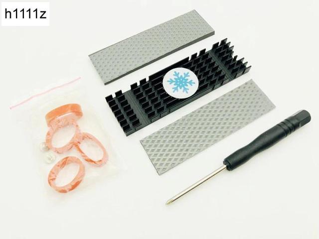 5PCS N80 NVME NGFF M.2 2280 PCIE SSD Heatsink Passive Cooling Cooler Aluminum Heat Sink Thermal Pad Heat Dissipation Radiator