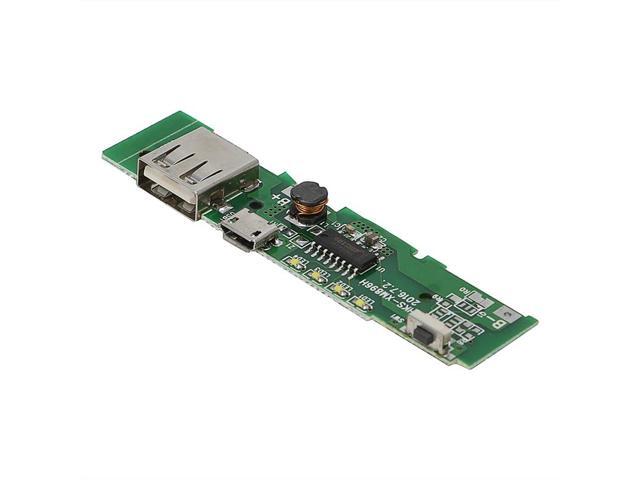USB 5V 2A Mobile Phone Power Bank Charger PCB Board Module For 18650 Battery