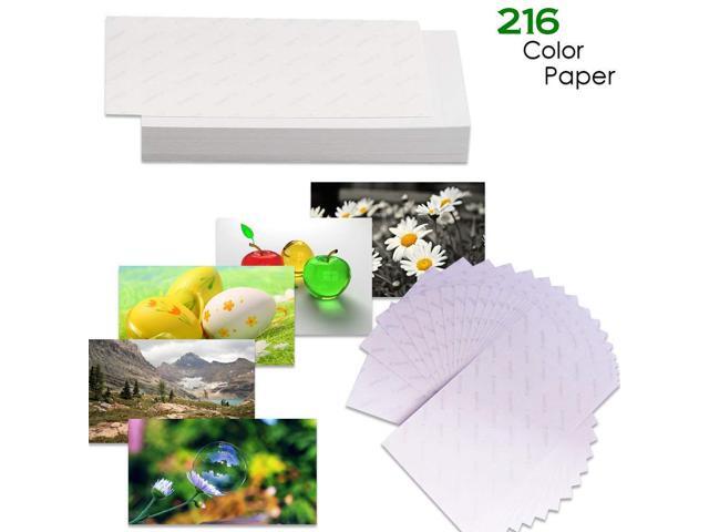 Canon RP-108 High-Capacity Color Ink/Paper Set includes 216 Ink Paper Sheets + 4 Ink Toners for SELPHY CP1300, CP1200, CP1000, CP910 & CP820...