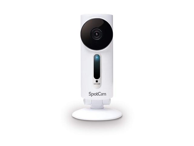 SpotCam Sense Wireless Home Security Camera, 1080p HD, Indoor, Night Vision, Two-Way Talk, Motion & Sound Alert, Temperature/Humidity/Lux Sensor.