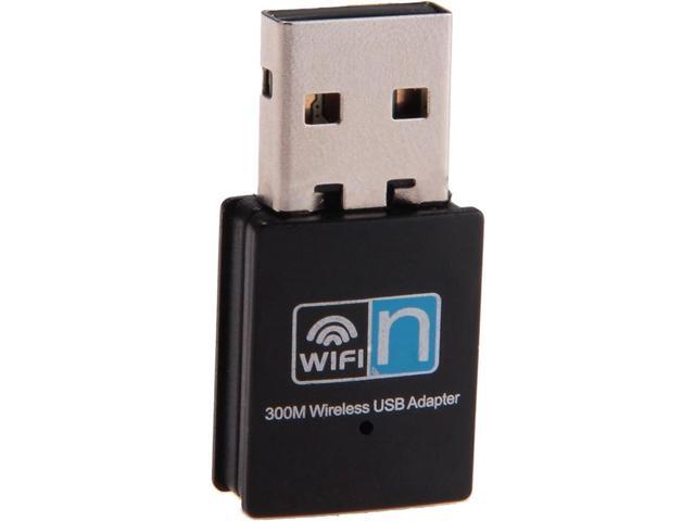 300Mbps USB WiFi Adapter, LOTEKOO Wireless LAN Network Card Adapter WiFi Dongle for Desktop Laptop PC Windows 10 8 7 XP MAC OS (Plug-and-Play for...