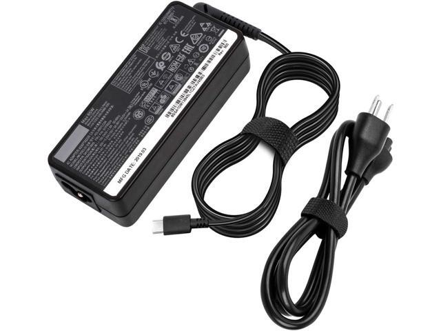 65W ThinkPad AC Charger Fit for Lenovo ThinkPad T480 T480s T580 T580s T490S E580 E590 L480 L490 Laptop Power Adapter Supply