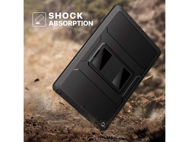 MoKo for iPad 10.2 Inch Case iPad 9th Generation 2021/ iPad 8th Generation 2020/ iPad 7th Generation 2019, [Heavy Duty] Shockproof Full Body...