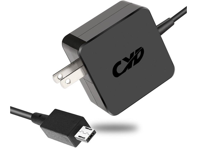 CYD 24W 12V 2A PowerFast Laptop Charger Compatible for Asus Power Supply Chromebook-C100 C100P C201 C201P C201PA ADP-24EW B Power-Supply-Cord