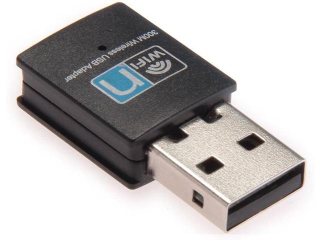 300Mbps USB WiFi Adapter, LOTEKOO Wireless LAN Network Card Adapter WiFi Dongle for Desktop Laptop PC Windows 10 8 7 XP MAC OS (Plug-and-Play for...