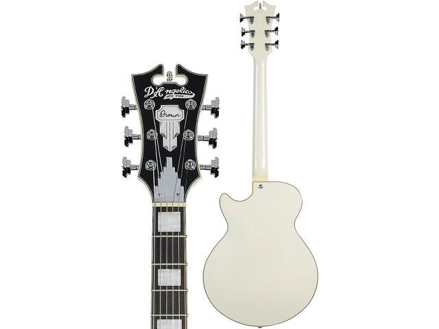 D'Angelico Guitars Premier SS Electric Guitar with Stopbar, Champagne