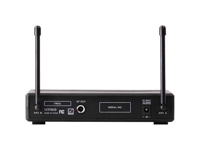 Gemini UHF-02HL 2-Channel Wireless Headset/Lavalier Combo System S12