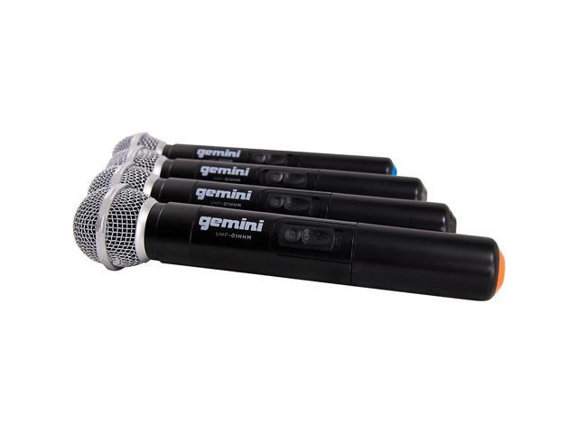 Gemini Pro Audio Live Stage Studio PA DJ Karaoke Handheld Wireless Microphones - image 8