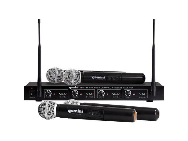 Gemini Pro Audio Live Stage Studio PA DJ Karaoke Handheld Wireless Microphones - image 5
