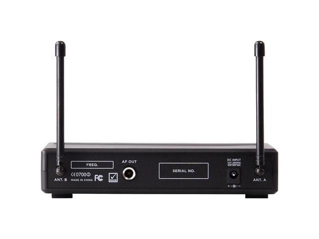 Gemini UHF-02HL 2-Channel Wireless Headset/Lavalier Combo System S34