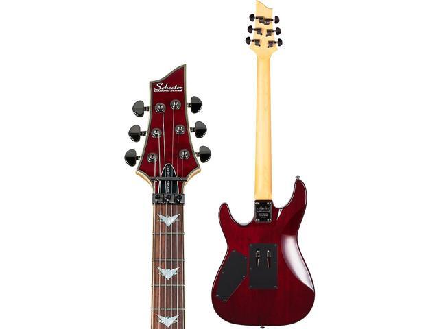 Schecter Guitar Research Omen Extreme-6 FR Electric Guitar Black Cherry