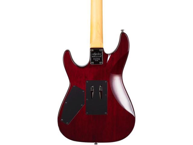 Schecter Guitar Research Omen Extreme-6 FR Electric Guitar Black Cherry