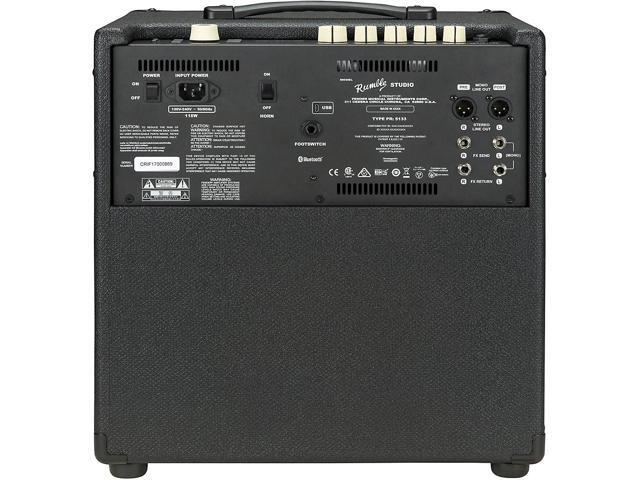 Fender Rumble Studio 40 40W 1x10 Bass Combo Amplifier Black