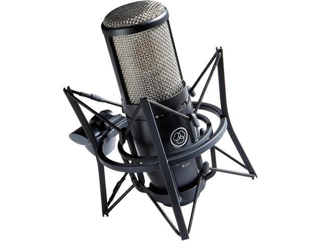 AKG - Wired P220 Large Diaphgram Condenser Microphone - Black - image 3