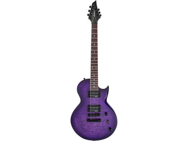Jackson JS Series Monarkh SC JS22Q Electric Guitar Transparent Purple Burst