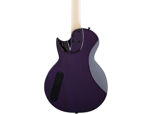 Jackson JS Series Monarkh SC JS22Q Electric Guitar Transparent Purple Burst