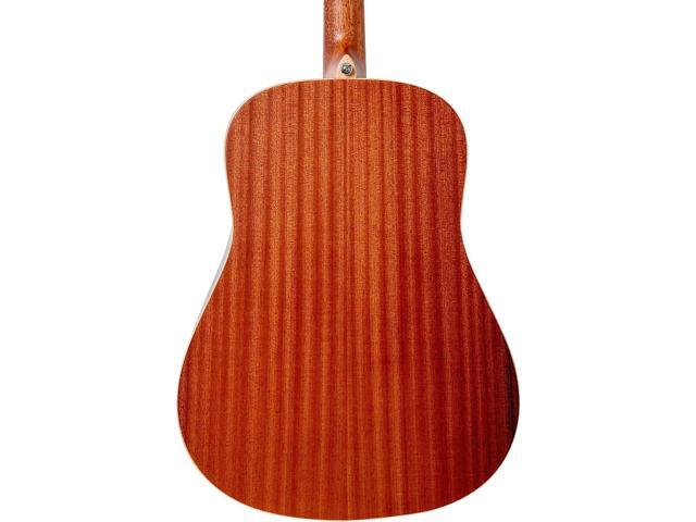 Kremona Steel String Series M10 D-Style Acoustic Guitar with Case, Rosewood Fingerboard