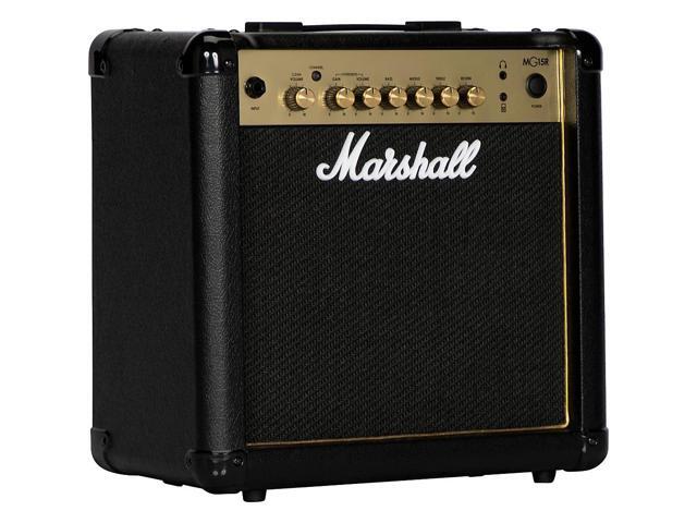 Marshall - MG15GR Combo Guitar Amp with Reverb and 3-band EQ - Black - image 3