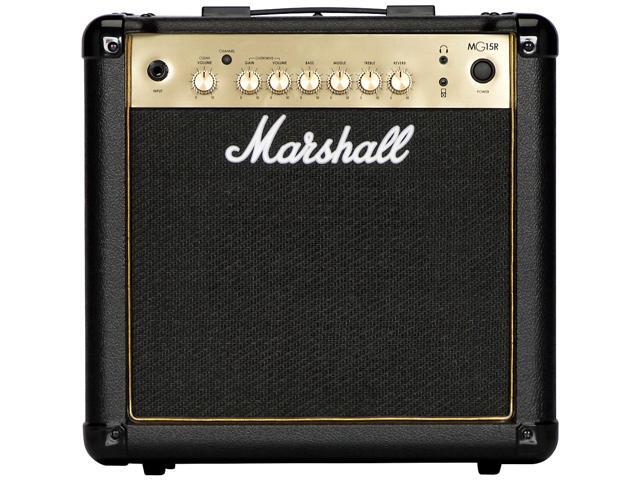 Marshall - MG15GR Combo Guitar Amp with Reverb and 3-band EQ - Black - image 4