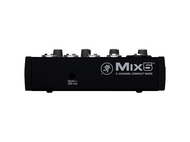 Mackie - Mix5 Compact Mixer - Black - image 4