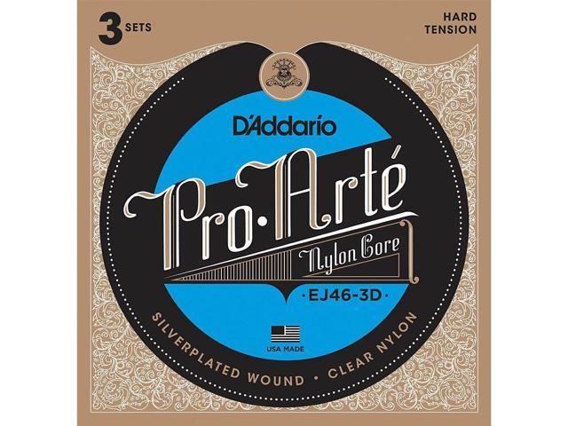 D'Addario EJ46 Pro-Arte Classical Guitar Strings - 3 Pack