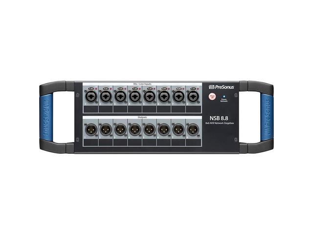 PreSonus NSB 8.8 AVB Networked Stage Box 328 ft. Black