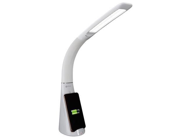 Photos - Chandelier / Lamp OttLite Wellness Series® Sanitizing Purify LED Desk Lamp with Wireless Cha